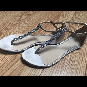 Badgley Mischka Jewel Sandals Size 7.5